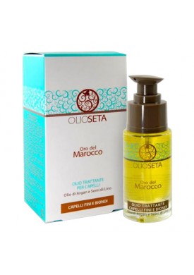 Масло Блонд-Уход с маслом арганы и маслом семян льна (Olioseta Oro Del Morocco / Oil Treatment Blonde-Fine Hair) 130041 30 мл