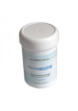 Увлажняющий азуленовый крем с коллагеном и эластином для нормальной кожи (Creams | Elastin Collagen Azulene Moisture Cream with Vit. A, Eand HA) CHR103 250 мл