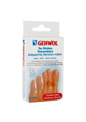 Gehwol Гель-корректоры между пальцев, малые (Comfort / Toe Dividers) 1*26809 3 шт.